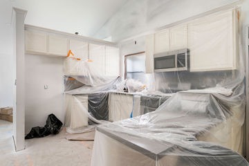 Kitchen remodel project at Bauer Rd. in Anaheim, CA