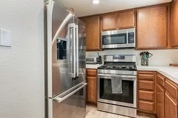 Kitchen remodel at Mulberry Drive Whittier - view 1