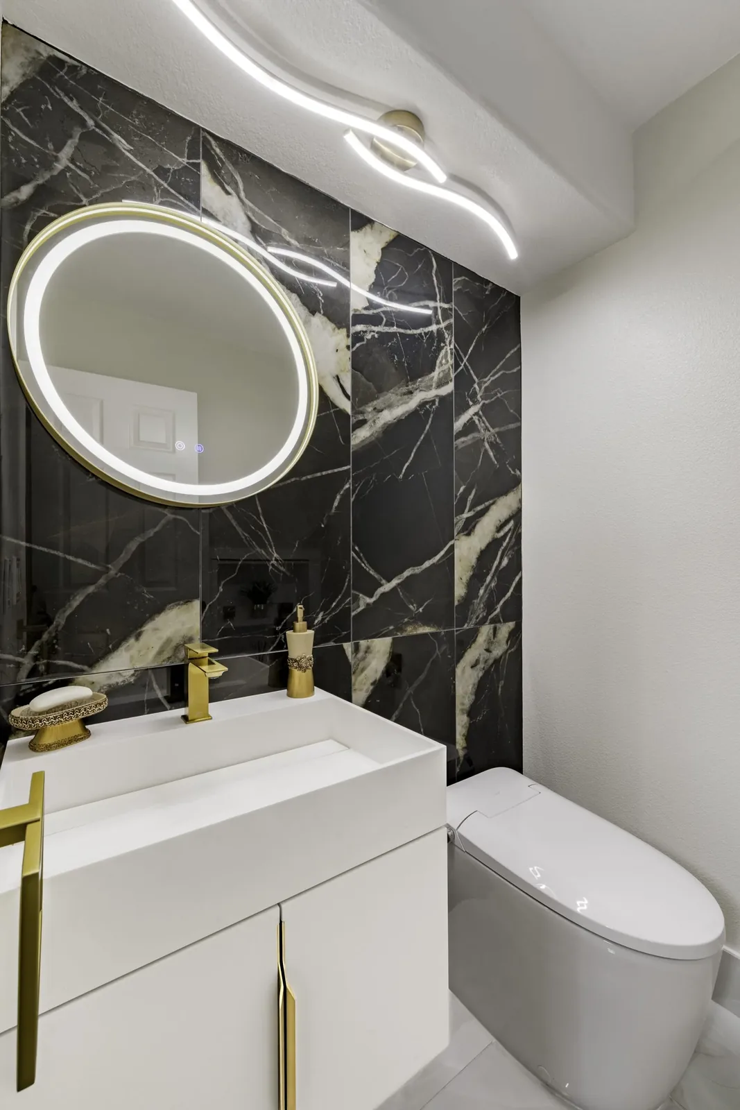 Bathroom remodel project at Sun Dial Dr. in Tustin, CA
